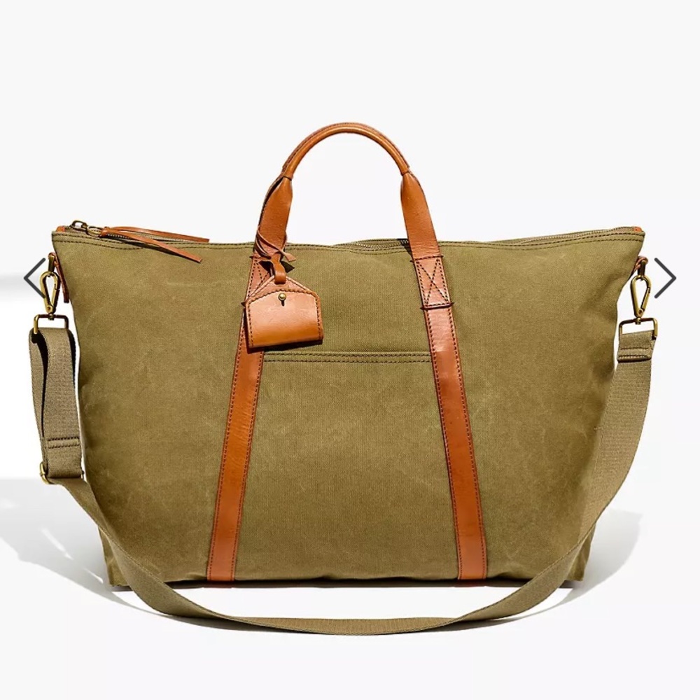Madewell essential weekender bag